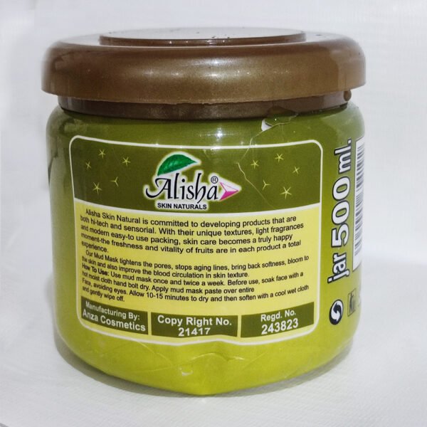 Alisha Skin Natural- Alisha Mud Mask 500ml Jar