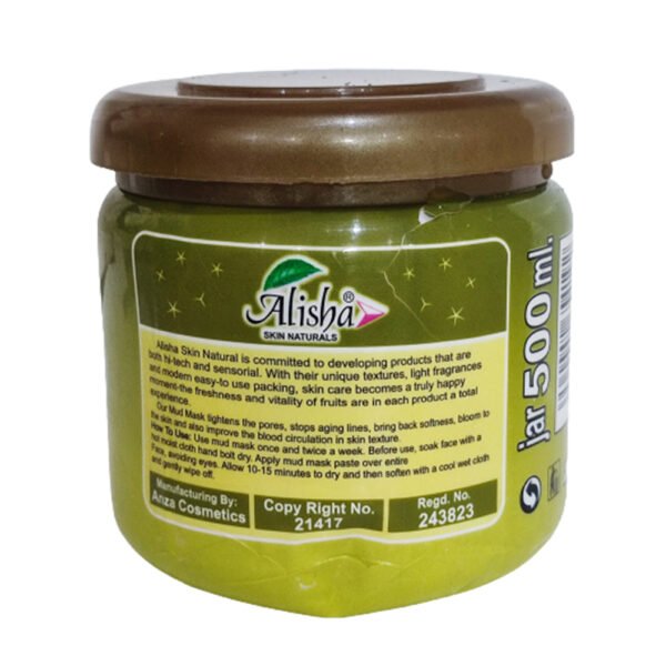 New Alisha Mud Mask 500ml Jar price in Pakistan