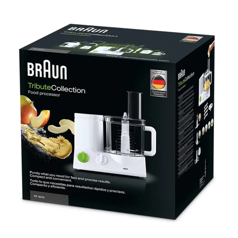 Braun Tribute Collection Food Processor FP 3010, FP 3010 Food Processor, Best Food Processor in Pakistan, 600 W Braun food Processor