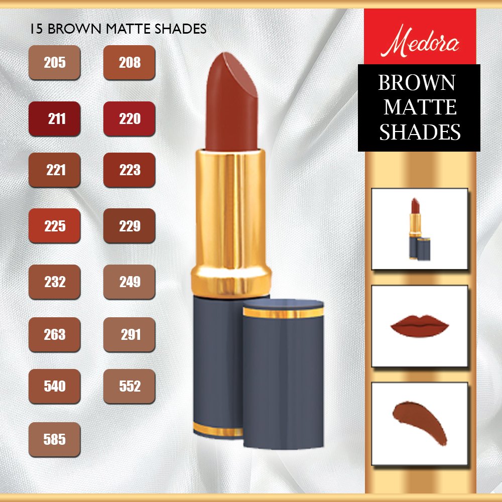 Brown Matte Lipstick