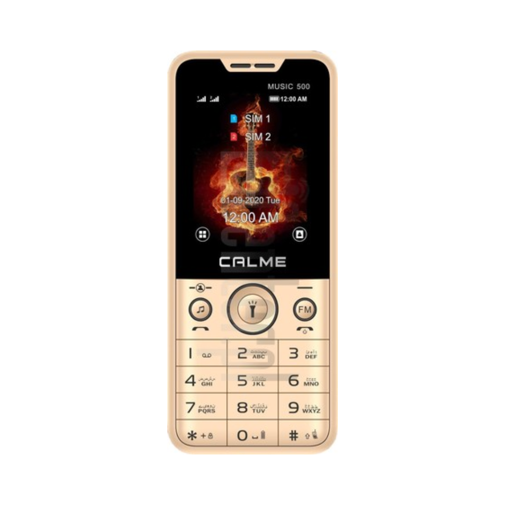 Buy Calme Music 500 2.4 Keypad phone available now on bachatbee.pk