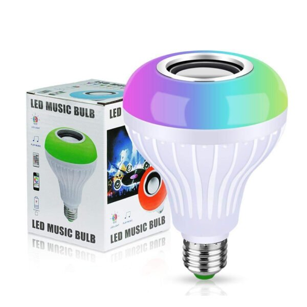 Buy LED Music Bulb with Bluetooth Speaker, Bluetooth Speaker, LED Music Bulb with Bluetooth Speaker, Music Bulb, Bluetooth Music Bulb, Music Bulb Speaker, RC, Remote Control Music Bulb, LED Bulb with Music, Speaker Bulb with LED