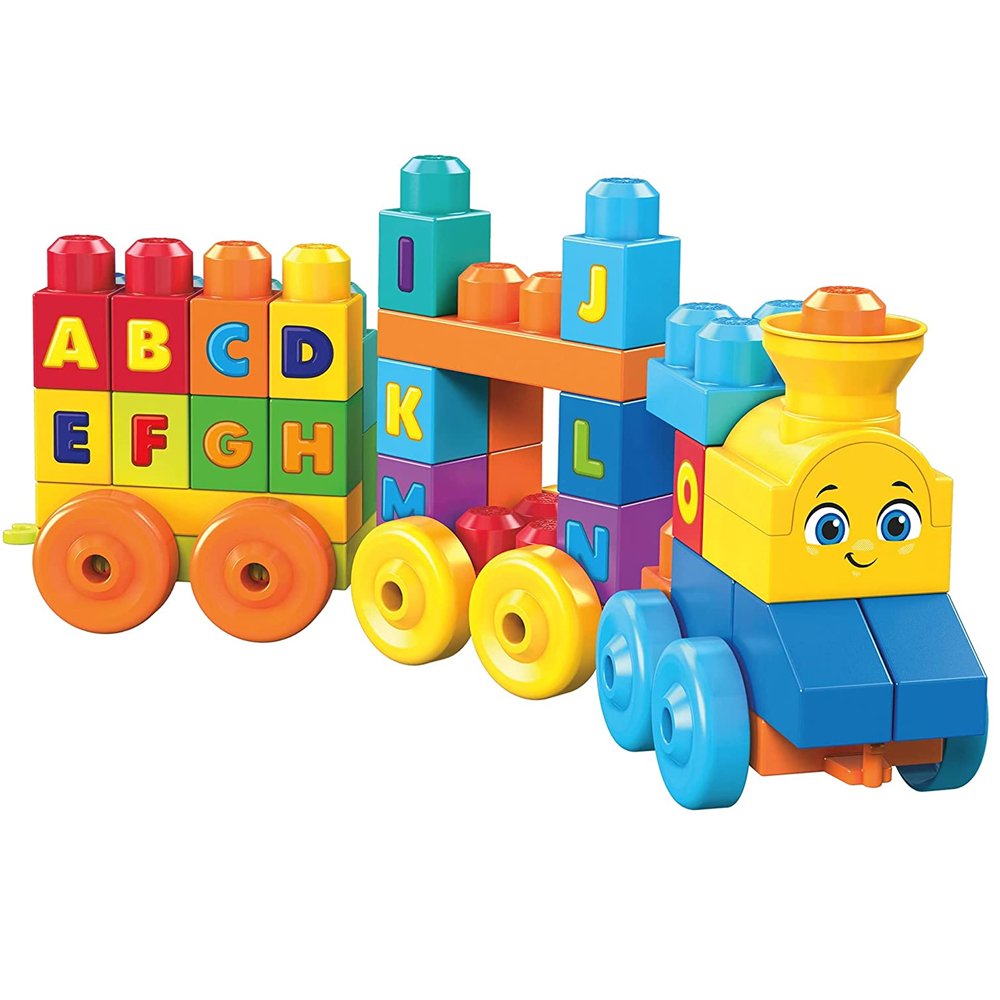 Mega Bloks Fisher-Price ABC Learning Train 60 pieces Playset 2