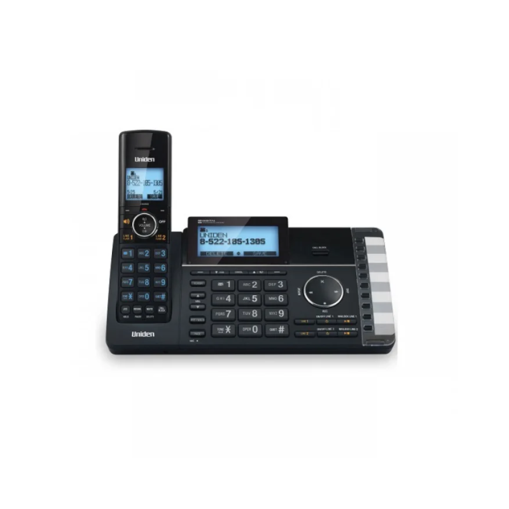 Buy Uniden 2 Line Cordless Phone with this product is latest technology at the best prices in Pakistan available now at bachatbee.pk