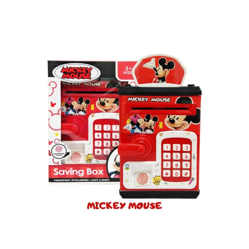 Buy Mickey Mouse Mini Bank ATM Machine in at bachatbee.pk