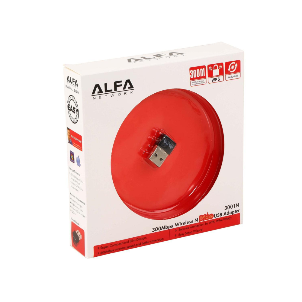 Buy ALFA Network - WIFI USB Adapter-300 Mbps available at bachatbee.pk