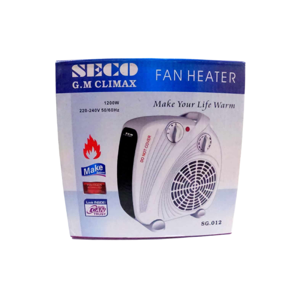 Buy SECO Electric Moving Fan Heater 0.12 at bachatbee.pk