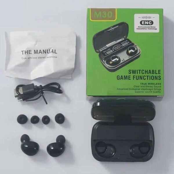 M30 Earbuds, M30 Wireless Earbuds, Wireless Bluetooth Earbuds, Wireless Earbuds, M30 Pro Earbuds, M30 Earbuds price in Pakistan, Buy M30 Earbuds in Pakistan