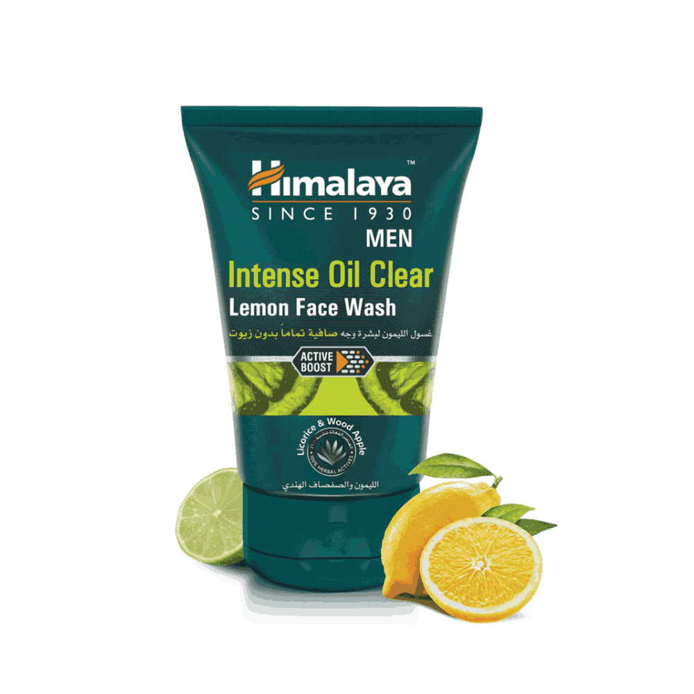 Himalaya Men Intense Oil Clear Lemon Face Wash