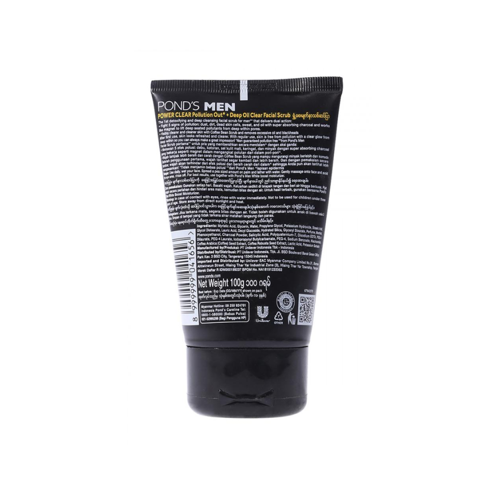 Buy online Pond’s Men Power Clear Facial Scrub-Bachatbee.pk