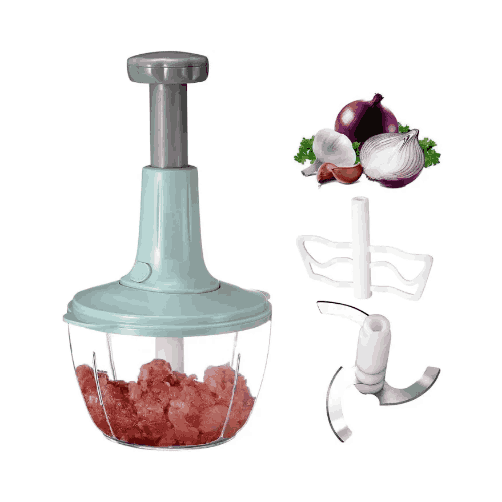 Buy online Hand Push Food Chopper Mixer-Bachatbee.pk