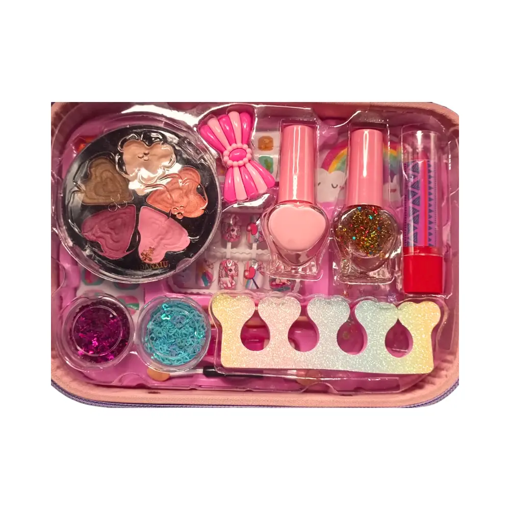 Buy online Nail and Makeup Art 2 in 1 Kit for Little Girls with Ultimate Collection at the best prices in Pakistan at bachatbee.pk