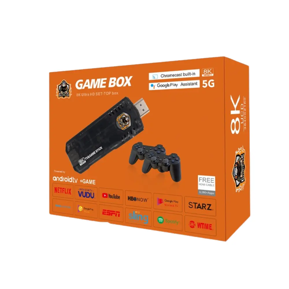 Buy online X8 Game 8k4k (Android 11.1+ Game) With Tf Card and Two Game Controllers at the best prices in Pakistan at bachatbee.pk