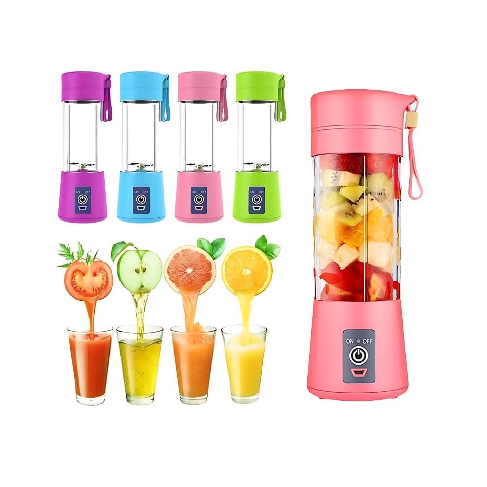 Portable and Rechargeable Battery Juicer Blender HM03